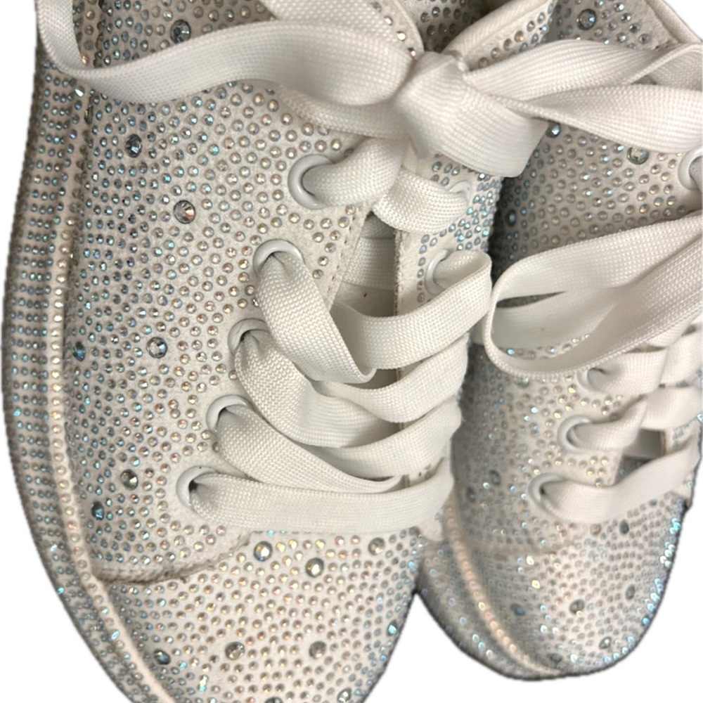 Forever 21 rhinestone tennis shoes